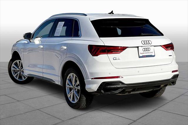 used 2024 Audi Q3 car, priced at $38,500