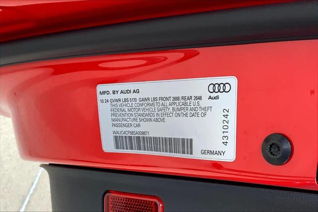 new 2025 Audi S5 car, priced at $71,685