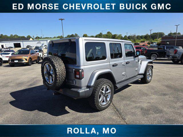 used 2021 Jeep Wrangler Unlimited car, priced at $34,450