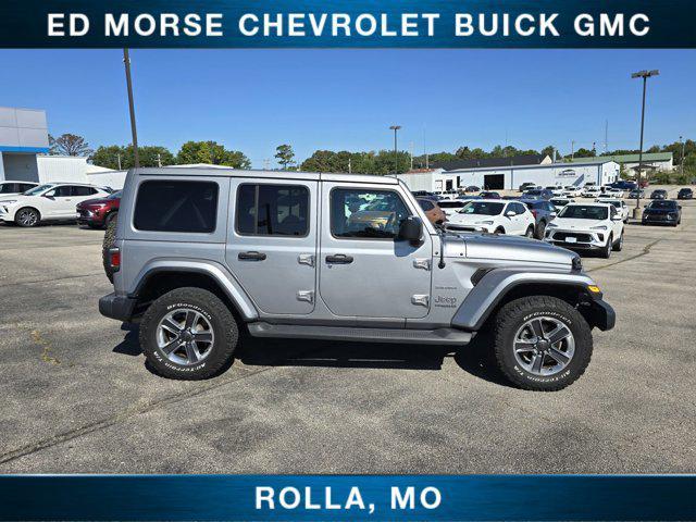 used 2021 Jeep Wrangler Unlimited car, priced at $34,450