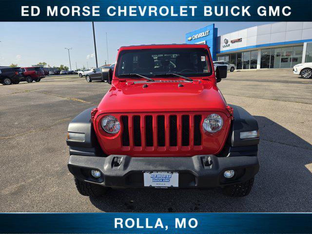 used 2018 Jeep Wrangler Unlimited car, priced at $23,400