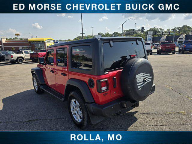 used 2018 Jeep Wrangler Unlimited car, priced at $23,400