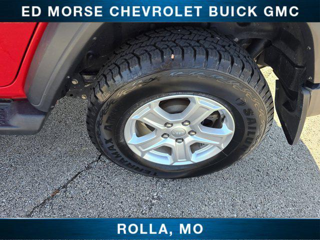 used 2018 Jeep Wrangler Unlimited car, priced at $23,400