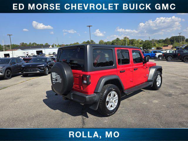 used 2018 Jeep Wrangler Unlimited car, priced at $23,400