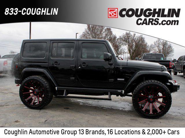 used 2017 Jeep Wrangler Unlimited car, priced at $33,522