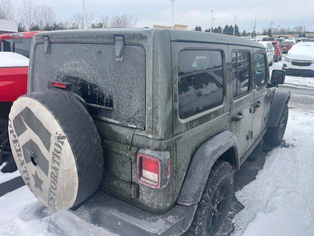 used 2020 Jeep Wrangler Unlimited car, priced at $30,262