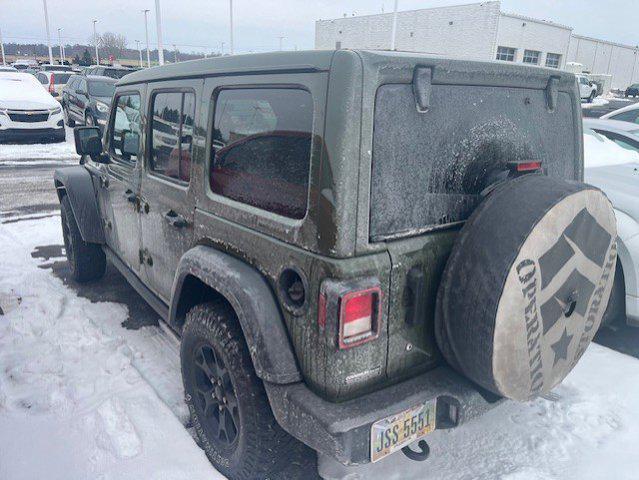 used 2020 Jeep Wrangler Unlimited car, priced at $30,262