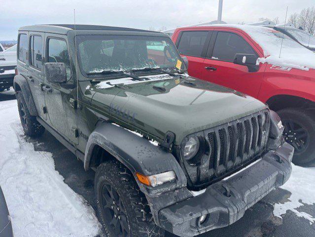 used 2020 Jeep Wrangler Unlimited car, priced at $30,262