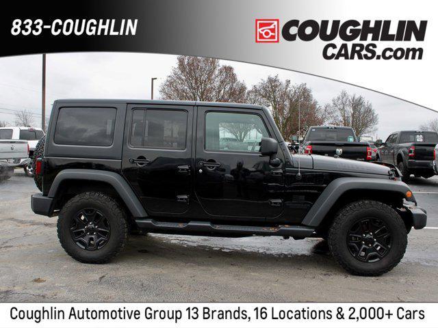 used 2017 Jeep Wrangler Unlimited car, priced at $20,590