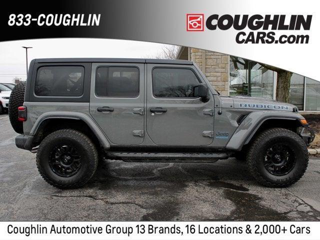 used 2021 Jeep Wrangler Unlimited 4xe car, priced at $35,307