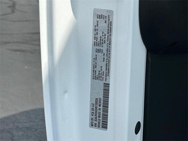 new 2024 Ram ProMaster 2500 car, priced at $54,650