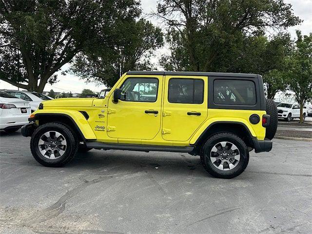 used 2022 Jeep Wrangler Unlimited car, priced at $34,027