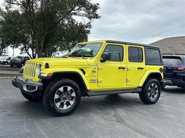 used 2022 Jeep Wrangler Unlimited car, priced at $34,027