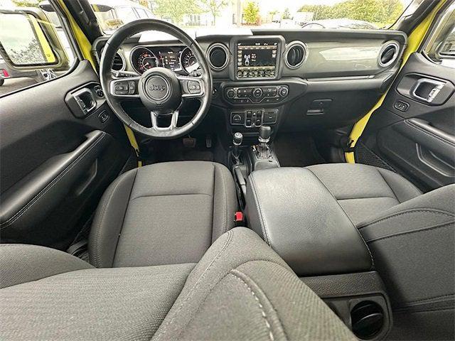 used 2022 Jeep Wrangler Unlimited car, priced at $34,027
