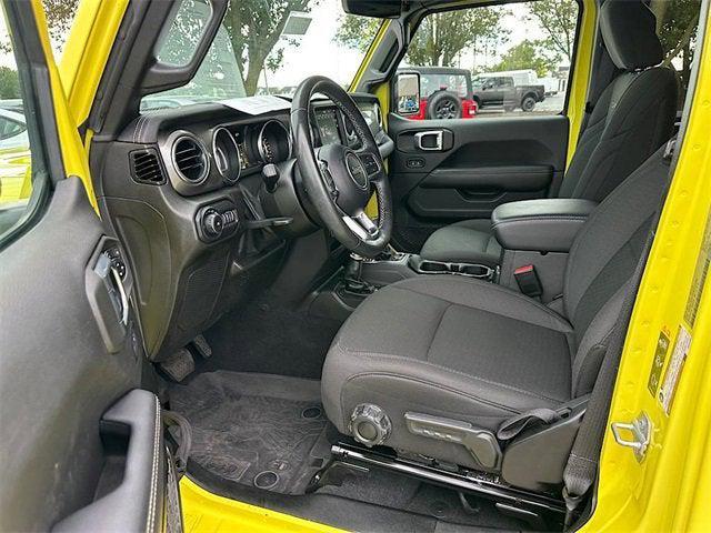 used 2022 Jeep Wrangler Unlimited car, priced at $34,027