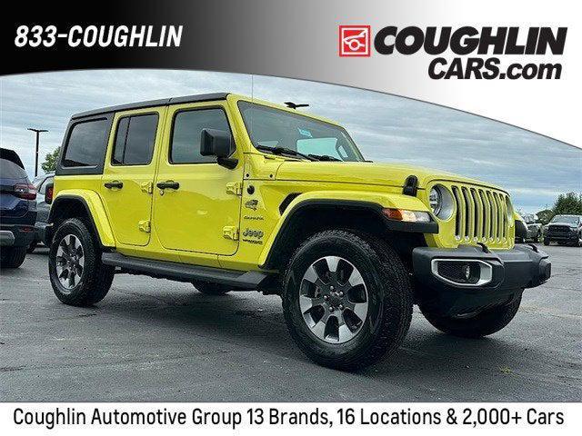 used 2022 Jeep Wrangler Unlimited car, priced at $34,027