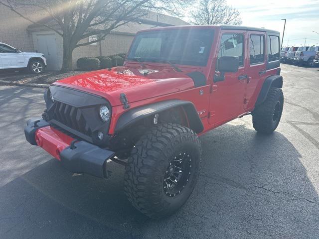 used 2017 Jeep Wrangler Unlimited car, priced at $25,766