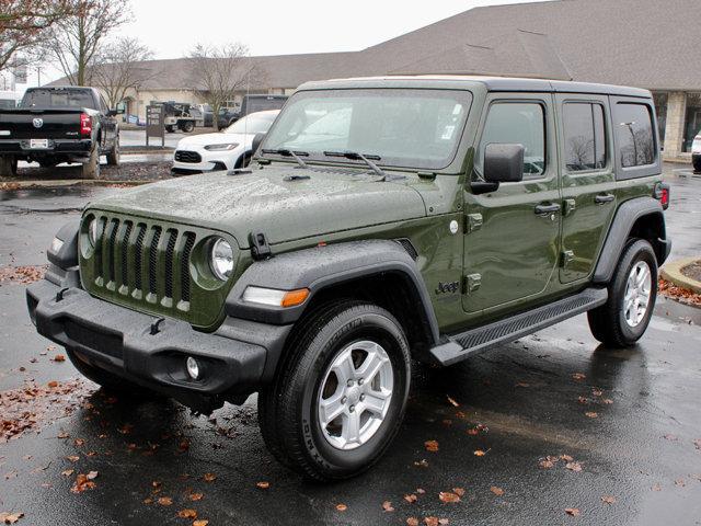 used 2021 Jeep Wrangler Unlimited car, priced at $28,944