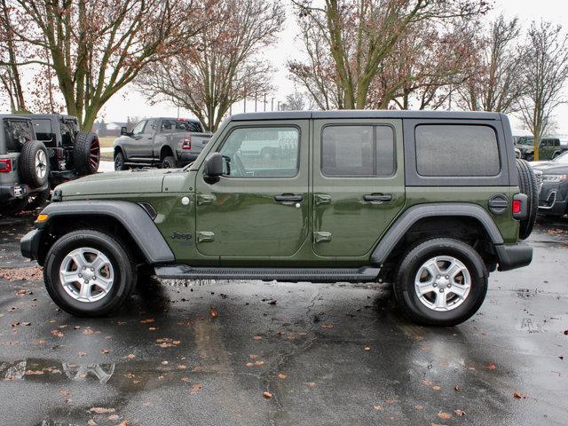 used 2021 Jeep Wrangler Unlimited car, priced at $28,944