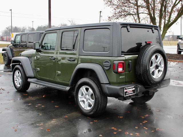 used 2021 Jeep Wrangler Unlimited car, priced at $28,944