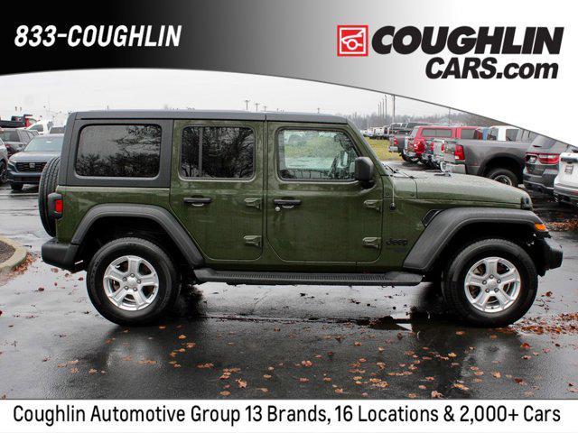 used 2021 Jeep Wrangler Unlimited car, priced at $28,944