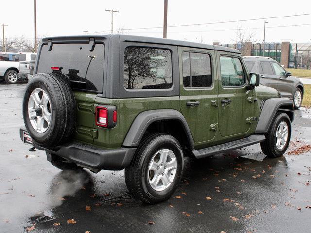 used 2021 Jeep Wrangler Unlimited car, priced at $28,944