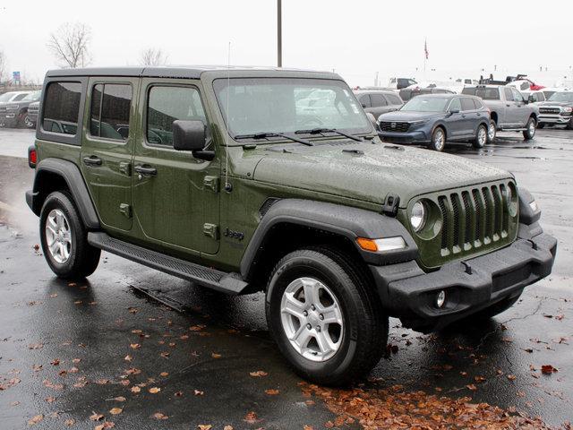 used 2021 Jeep Wrangler Unlimited car, priced at $28,944