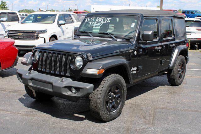 used 2019 Jeep Wrangler Unlimited car, priced at $22,221