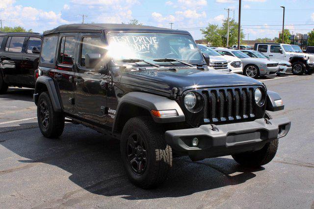 used 2019 Jeep Wrangler Unlimited car, priced at $22,221