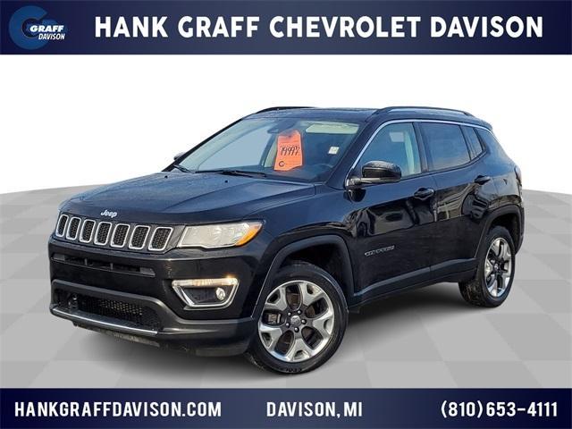 used 2021 Jeep Compass car, priced at $19,997