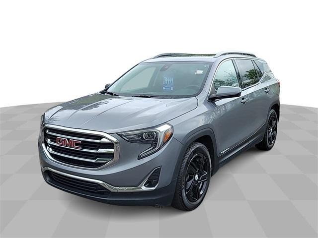 used 2021 GMC Terrain car, priced at $19,999