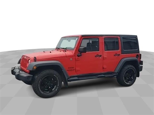 used 2015 Jeep Wrangler Unlimited car, priced at $14,999