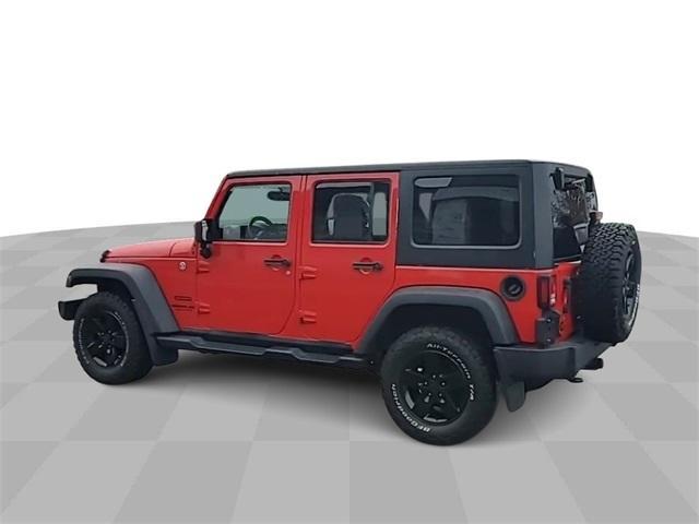 used 2015 Jeep Wrangler Unlimited car, priced at $14,999