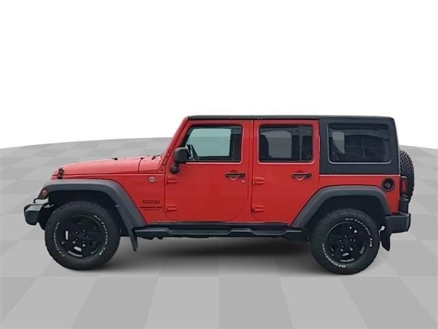 used 2015 Jeep Wrangler Unlimited car, priced at $14,999