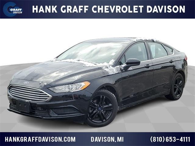 used 2018 Ford Fusion car, priced at $16,999