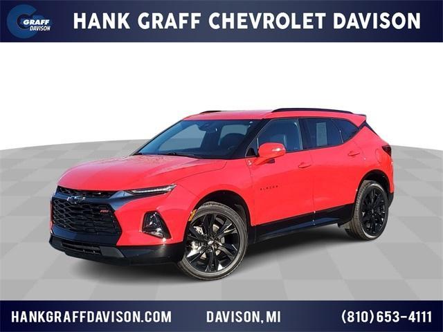 used 2021 Chevrolet Blazer car, priced at $28,900