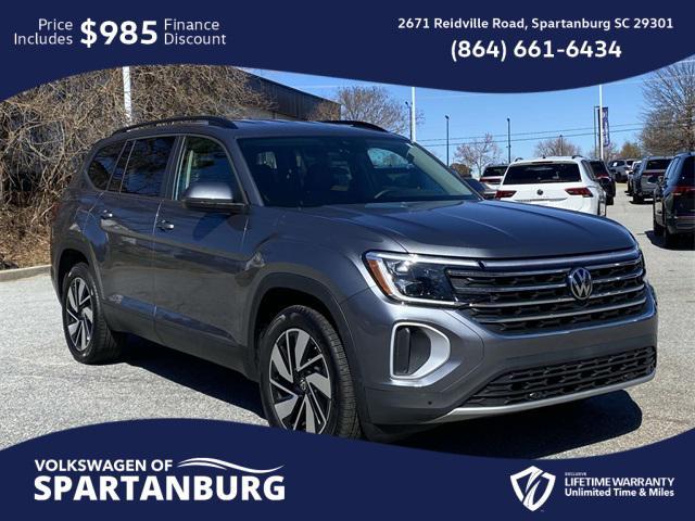 used 2024 Volkswagen Atlas car, priced at $33,518