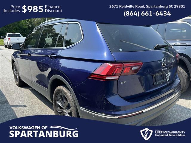 used 2022 Volkswagen Tiguan car, priced at $22,299