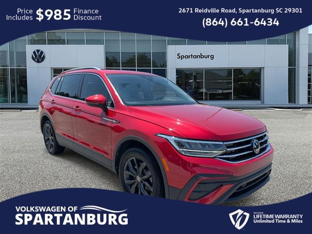 used 2022 Volkswagen Tiguan car, priced at $22,198