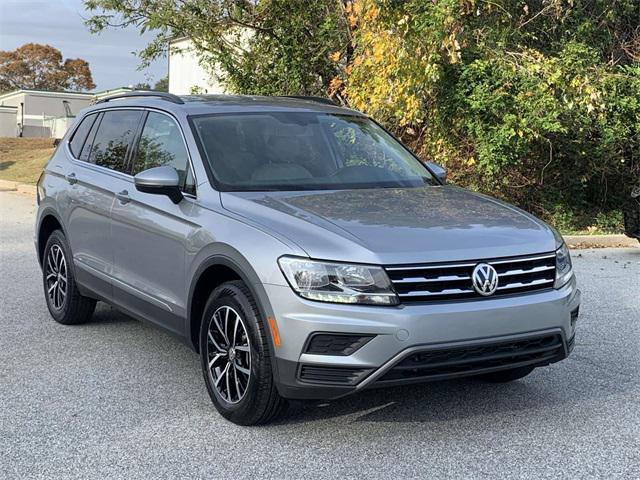 used 2021 Volkswagen Tiguan car, priced at $18,895