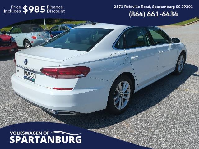 used 2020 Volkswagen Passat car