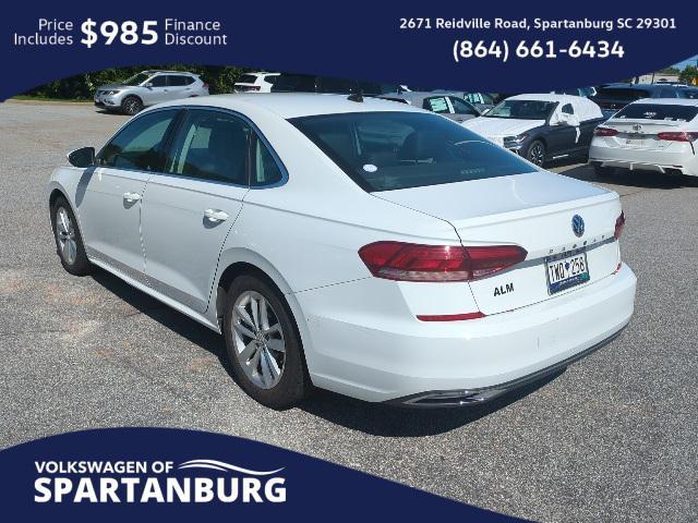 used 2020 Volkswagen Passat car