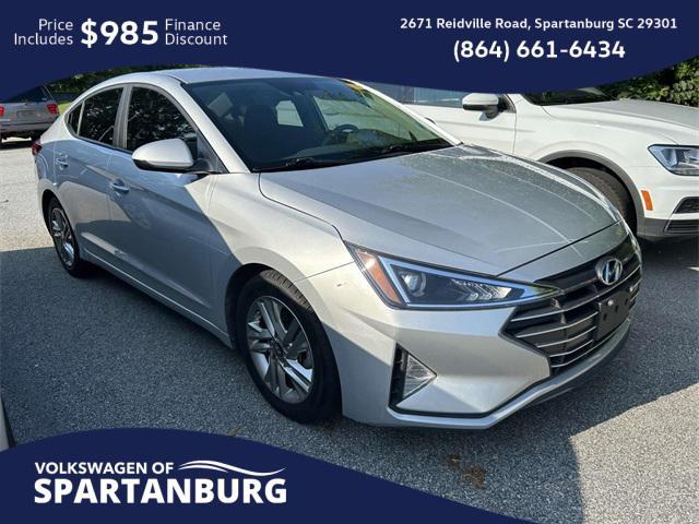 used 2019 Hyundai Elantra car, priced at $10,998