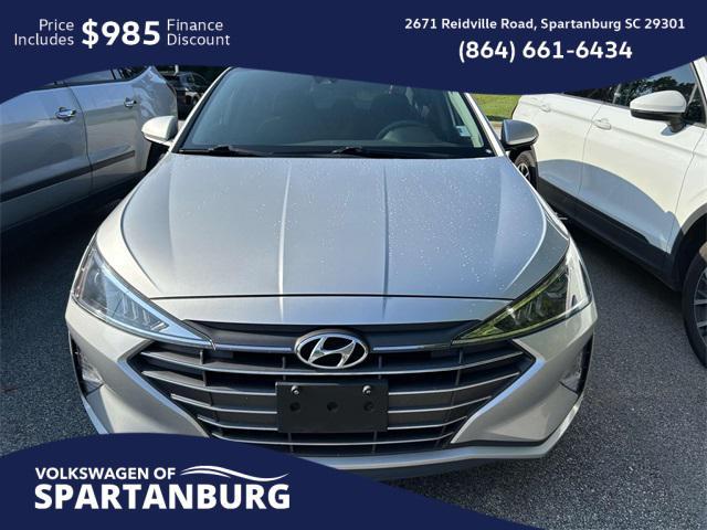 used 2019 Hyundai Elantra car, priced at $10,998