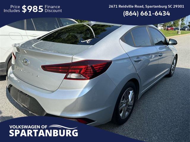 used 2019 Hyundai Elantra car, priced at $10,998