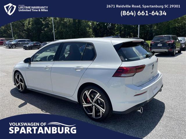 new 2025 Volkswagen Golf GTI car, priced at $37,125