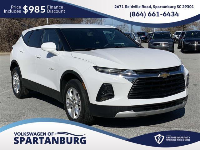 used 2021 Chevrolet Blazer car, priced at $19,856