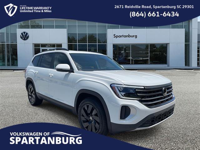 new 2025 Volkswagen Atlas car, priced at $41,930