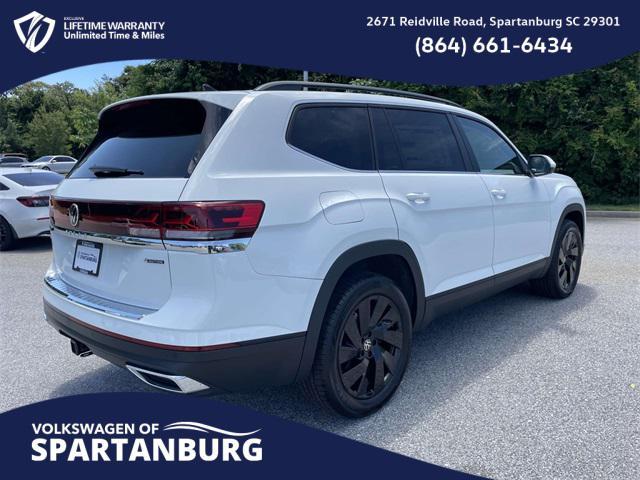 new 2025 Volkswagen Atlas car, priced at $41,564