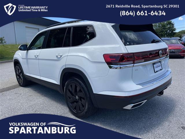 new 2025 Volkswagen Atlas car, priced at $41,564